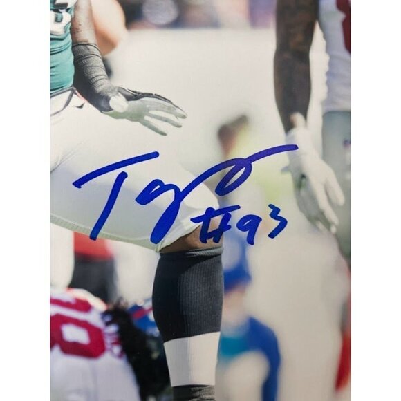 Tim Jernigan signed autographed Philadelphia Eagles 8x10 Photo JSA #WP778990 - Picture 2 of 3
